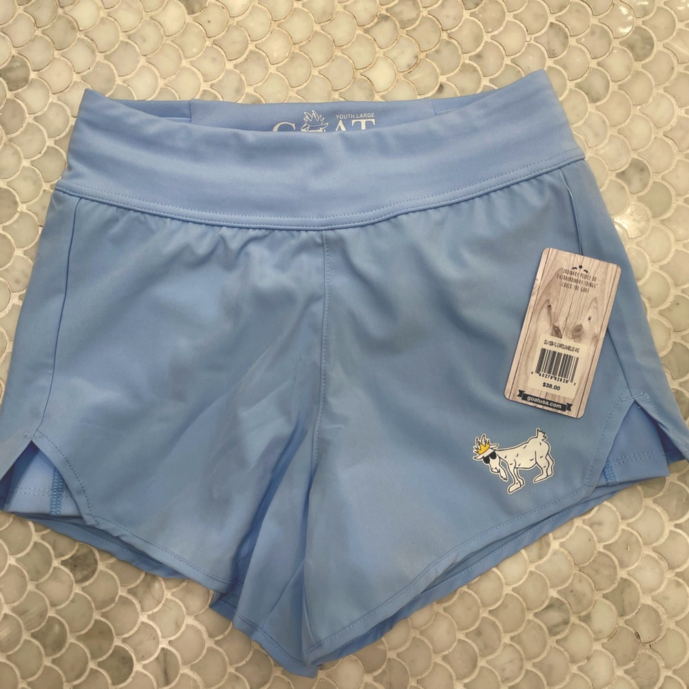 Brand New GOAT USA Girls Shorts - Youth Large